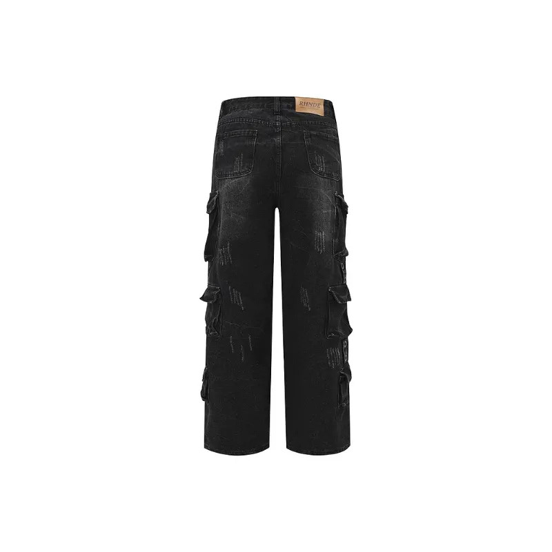 Loose Casual Fashion Jeans-1
