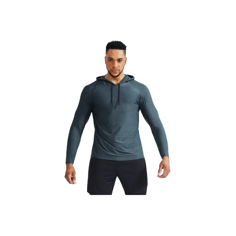 Loose Sporty Blended Synthetic Fabrics Fitness Clothing-6