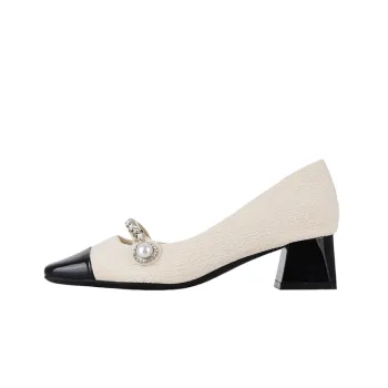 Retro Rhinestone High Heels