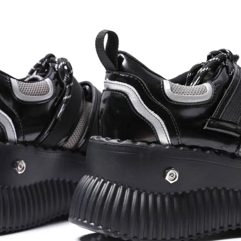 Casual Simple Platform Shoes-4