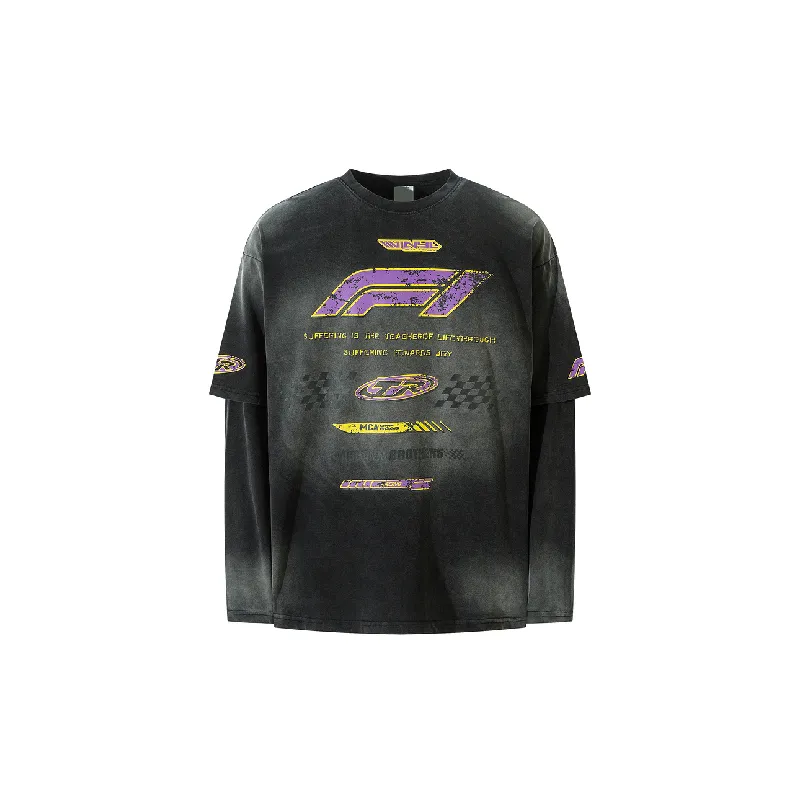 Simple Washed T Shirt-0