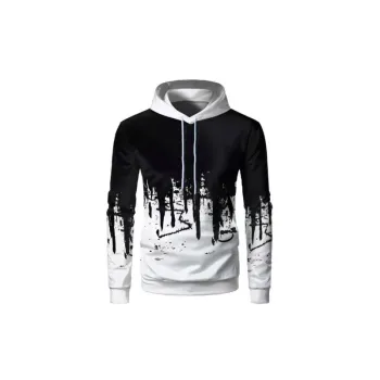 Inkjet Printing Dyeing Hooded Sweater