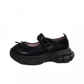 Retro Bow Mary Jane Shoes