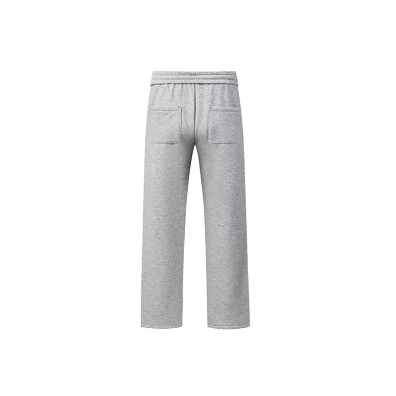 Fashionable Loose Blended Synthetic Fabrics Casual Pants-5