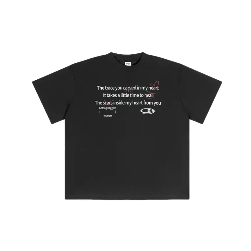 Casual Loose 100% Cotton T Shirt-4
