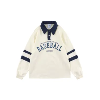 Vintage Style Retro Letter Printed Sweater