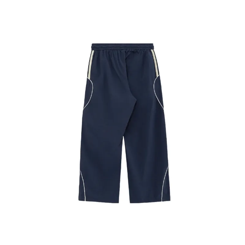 Casual Letter Nylon Sports Pants-1