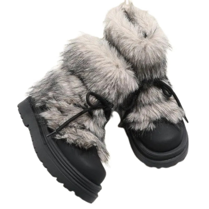 Fashion Casual Warm Snow Boots-5
