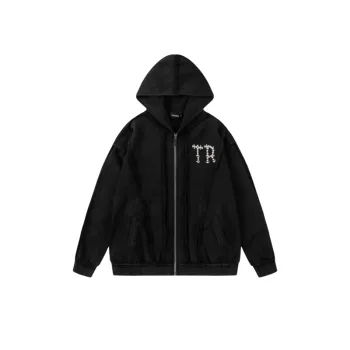 Vintage Letter Printing All match Jacket