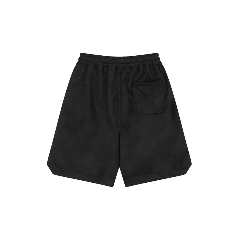 Casual Versatile Distressed Shorts-3