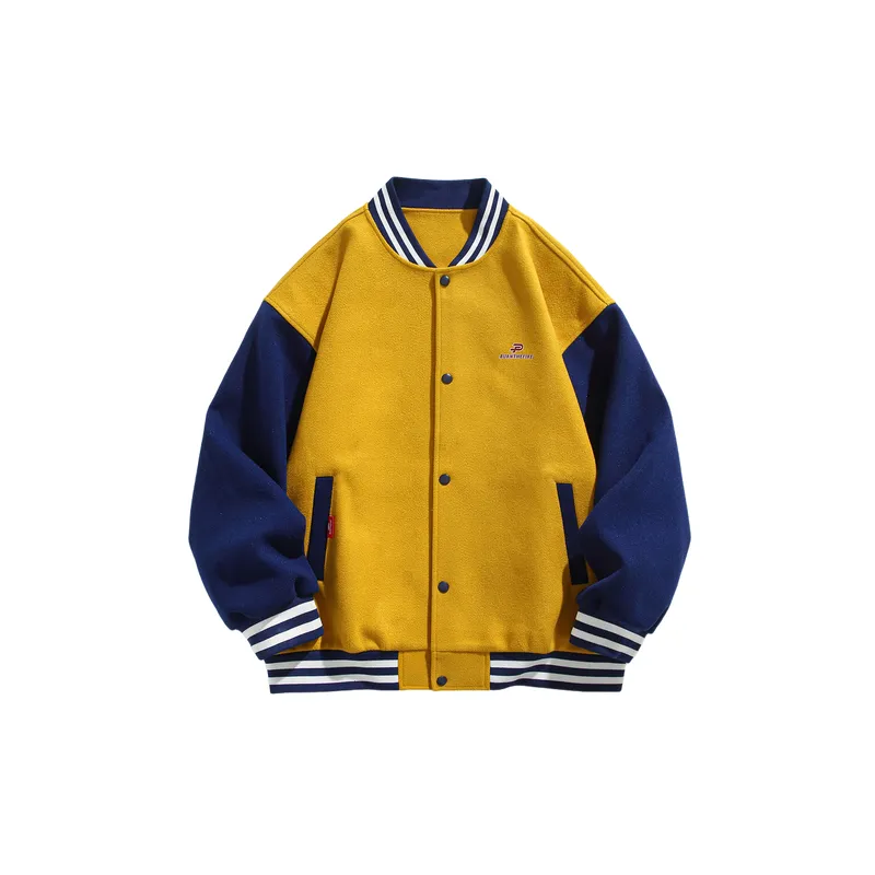 Trendy Cardigan Baseball Jersey-0