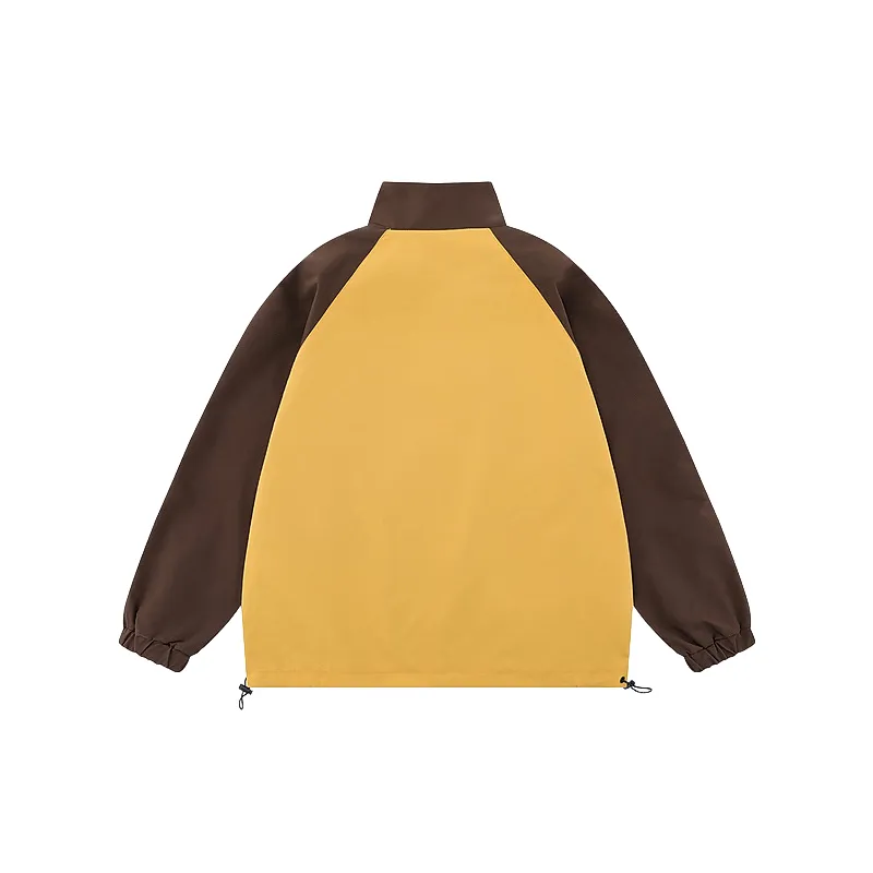 Casual Striped Polyester Jacket-7