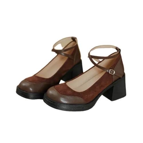 THE ROW Ava Mary Jane Flats Womens