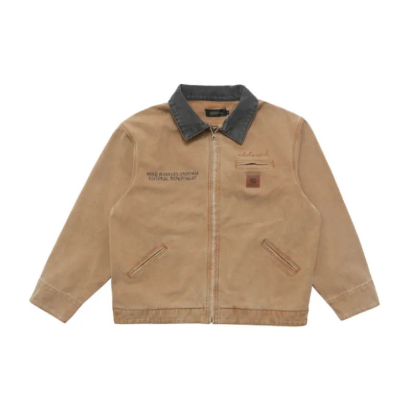 Fashionable Simple Denim Jacket-1