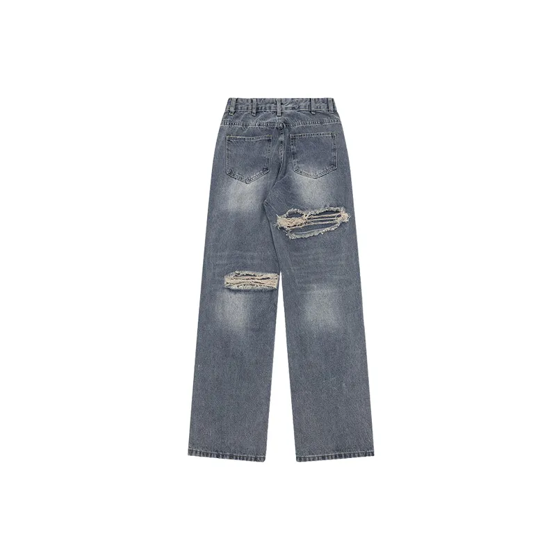 Retro Ripped Jeans-1