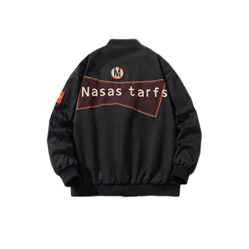 Vintage Embroidered Baseball Jacket-5