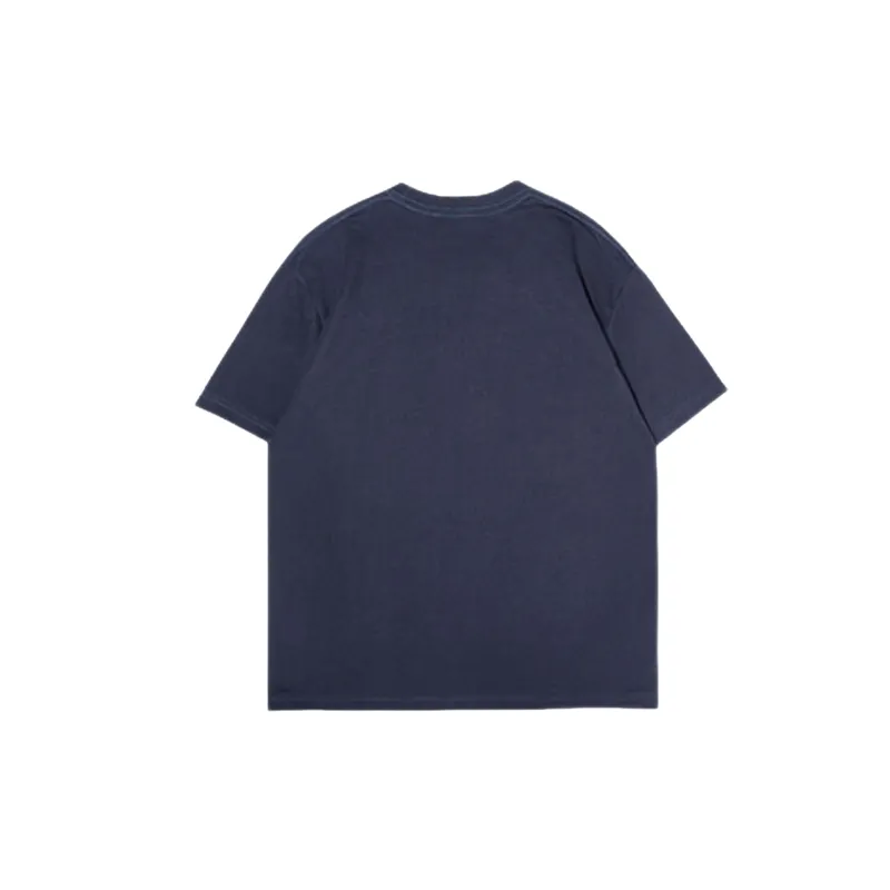 Casual Loose Combed Cotton T Shirt-1
