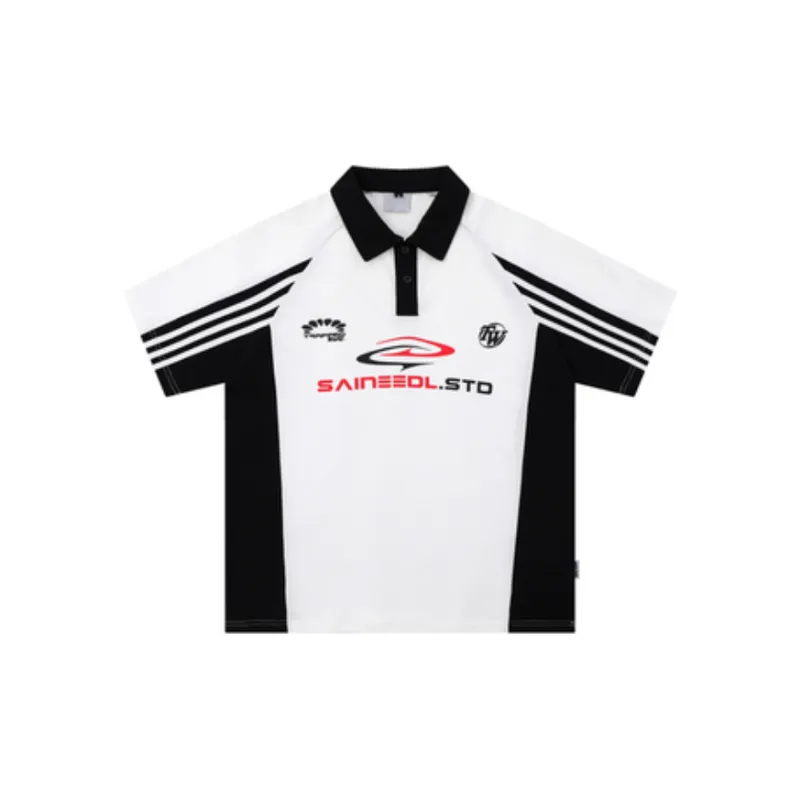 Heavy Striped Polo Sports T Shirt
