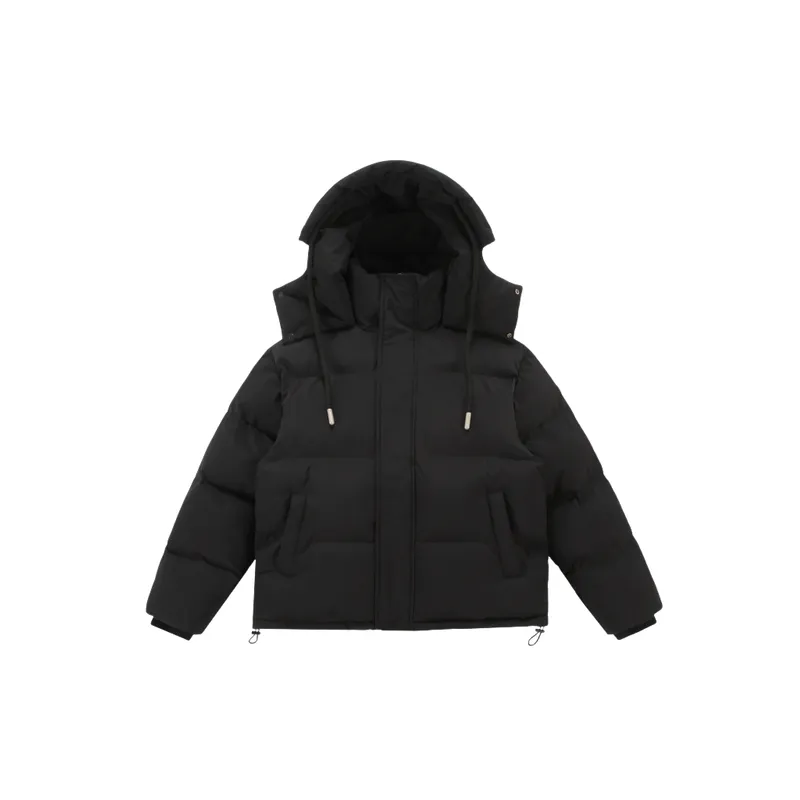 Loose Fashionable Quilted Jacket-0