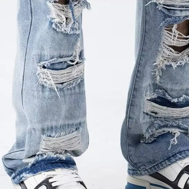 Street Casual Jeans Unisex-3