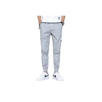 Ice Silk Trendy Pants