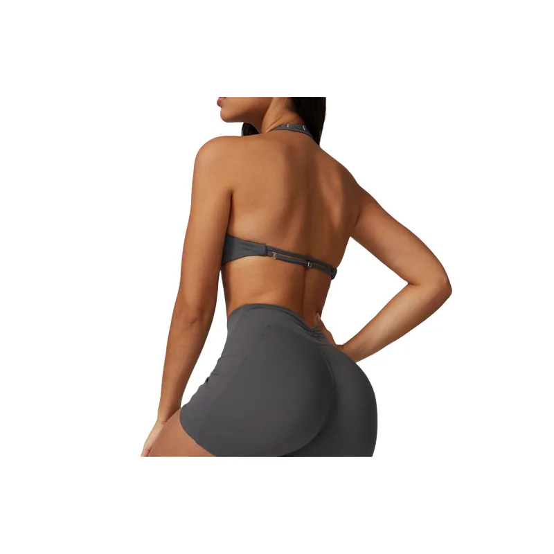 Casual Plain Sports Underwear Women-3