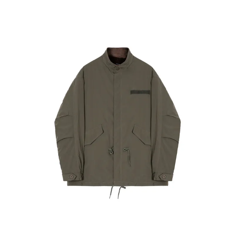 Fashionable Loose Quilted Jacket-0