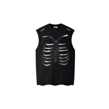 Casual Skull Skeleton T Shirt