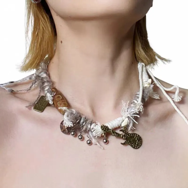 Punk Braid Necklace-2