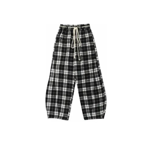 Original Niche Oversize Street Plaid Casual Pants