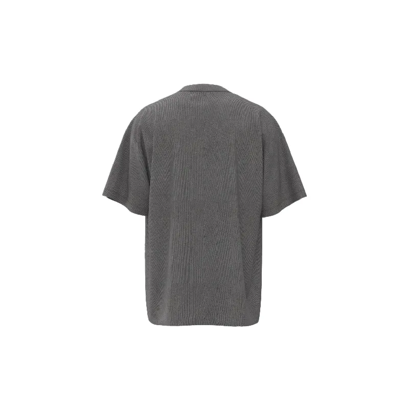 Casual Loose Combed Cotton T Shirt-1