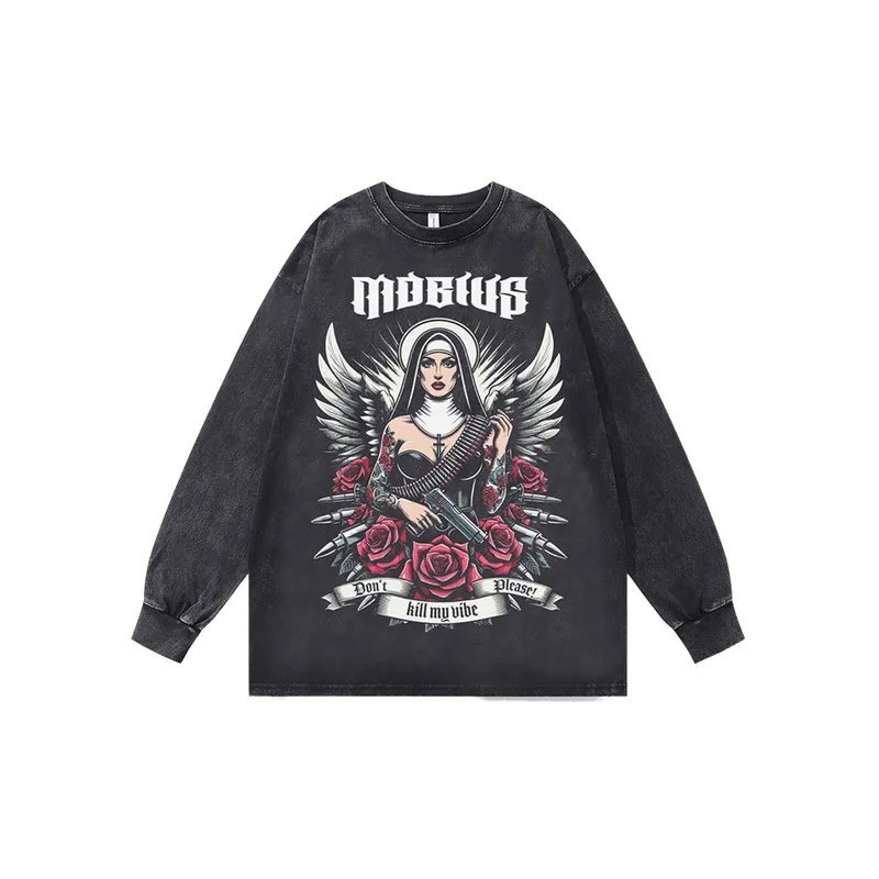Street Fashion Cotton Sweatshirt-0