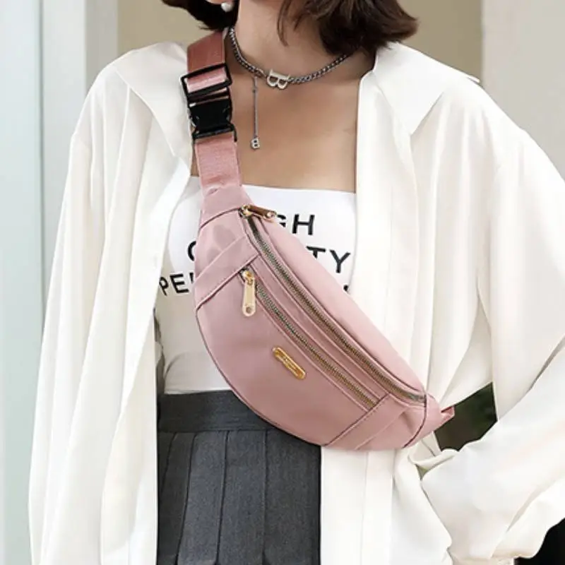 Casual Plain Fanny Pack-1