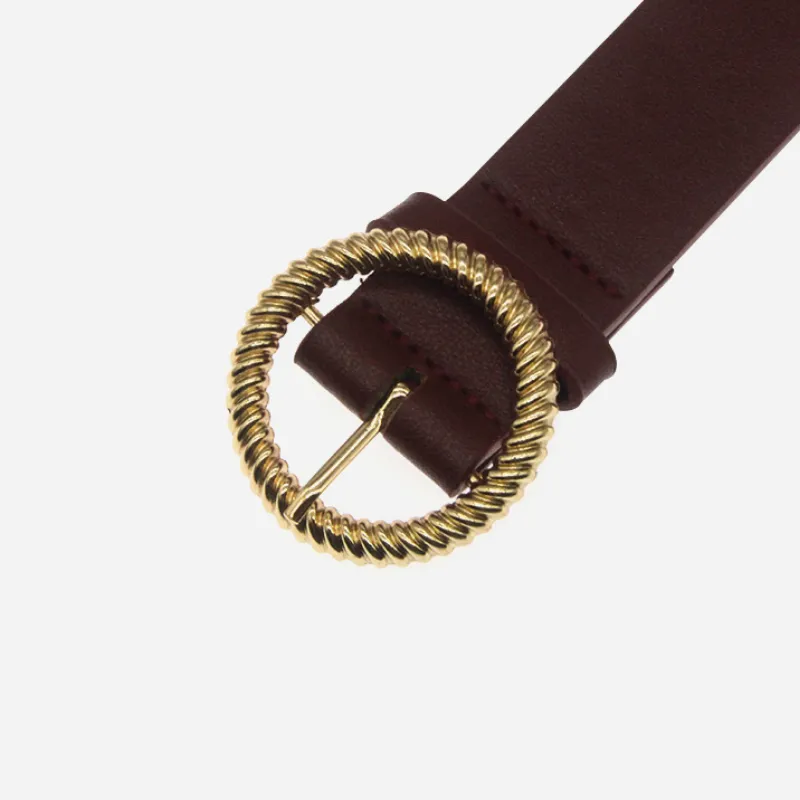 Fashionable Simple Leather Belt-2