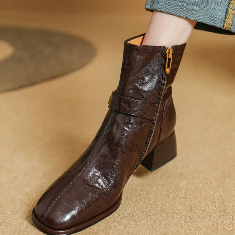 Retro Plain Chelsea Boot-2