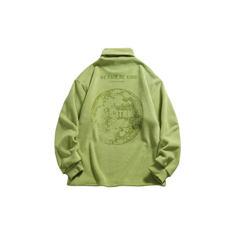 High Collar Fleece lined Sweatshirt-1