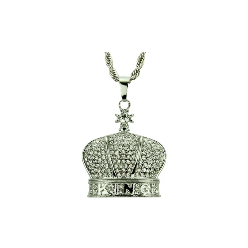 Crown Pendant Necklace