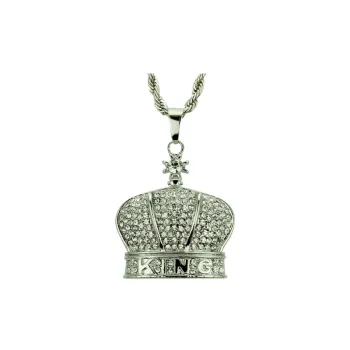 Crown Pendant Necklace