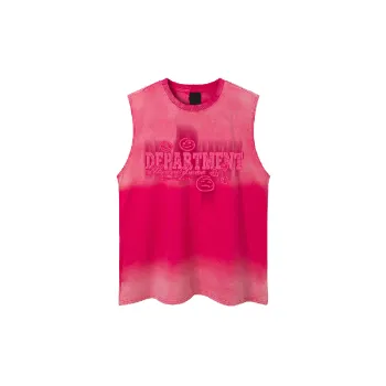 Retro Washed Cotton Vest Unisex
