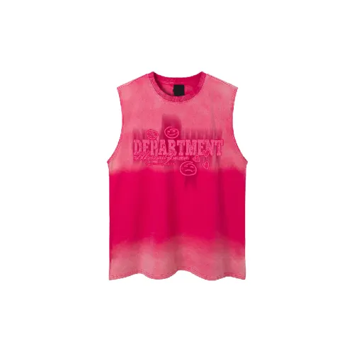 Simple Loose Washed Cotton Vest Unisex