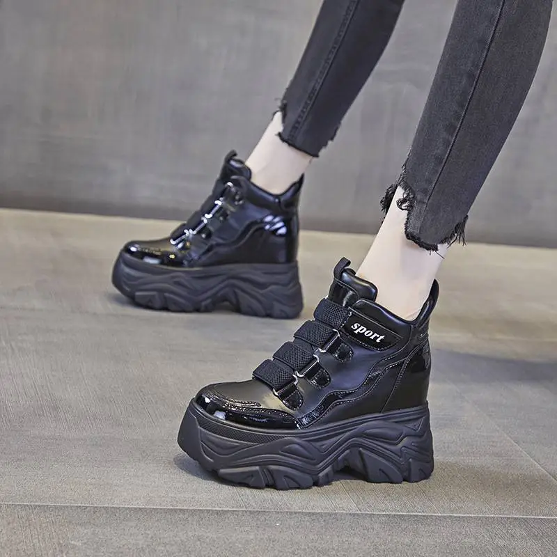 Trendy Waterproof Platform Shoes-3