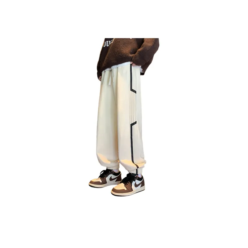 Cropped Casual Pants-0