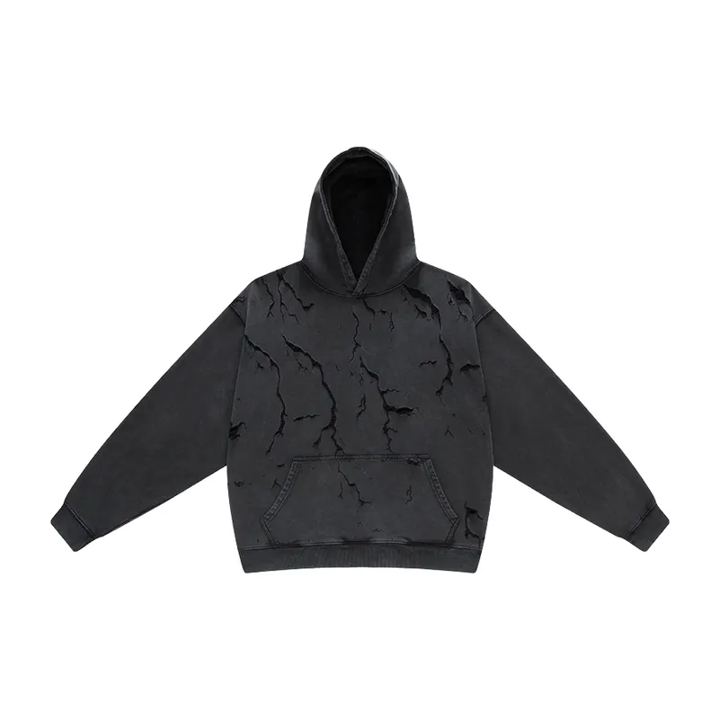 Casual Loose Cotton Hoodie-0