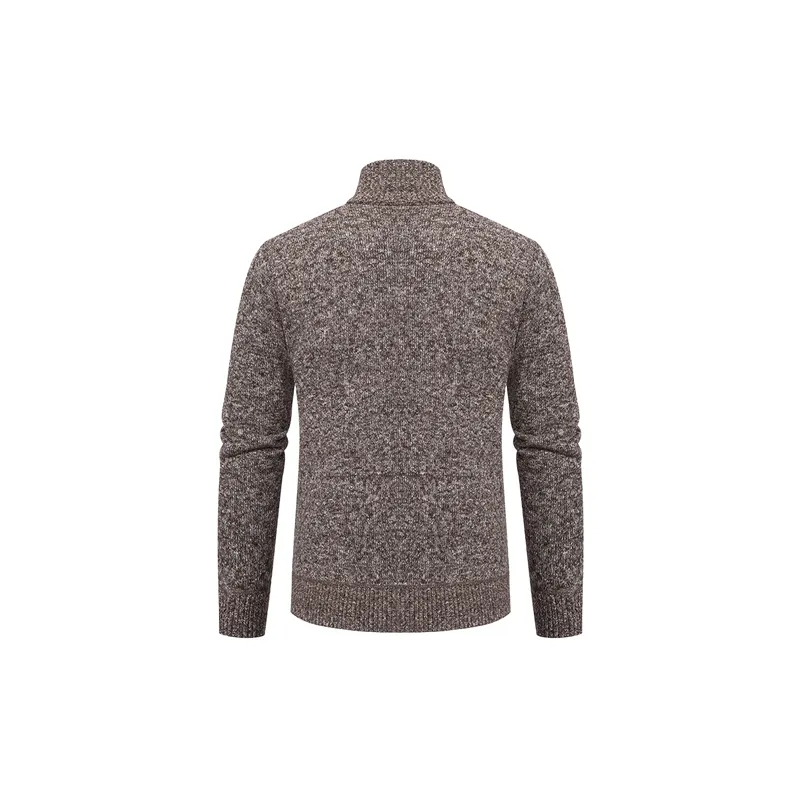 Fashionable Plain Cotton Blended Fabric Knitwear-5