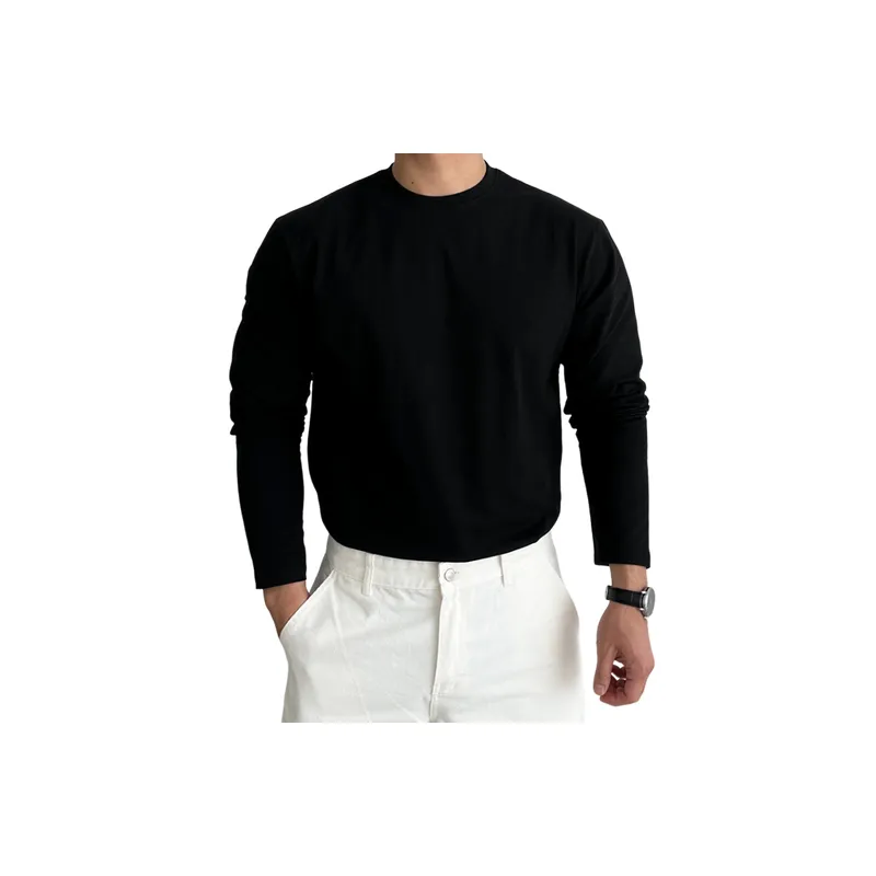 Casual Sporty Long Sleeve T Shirt-0