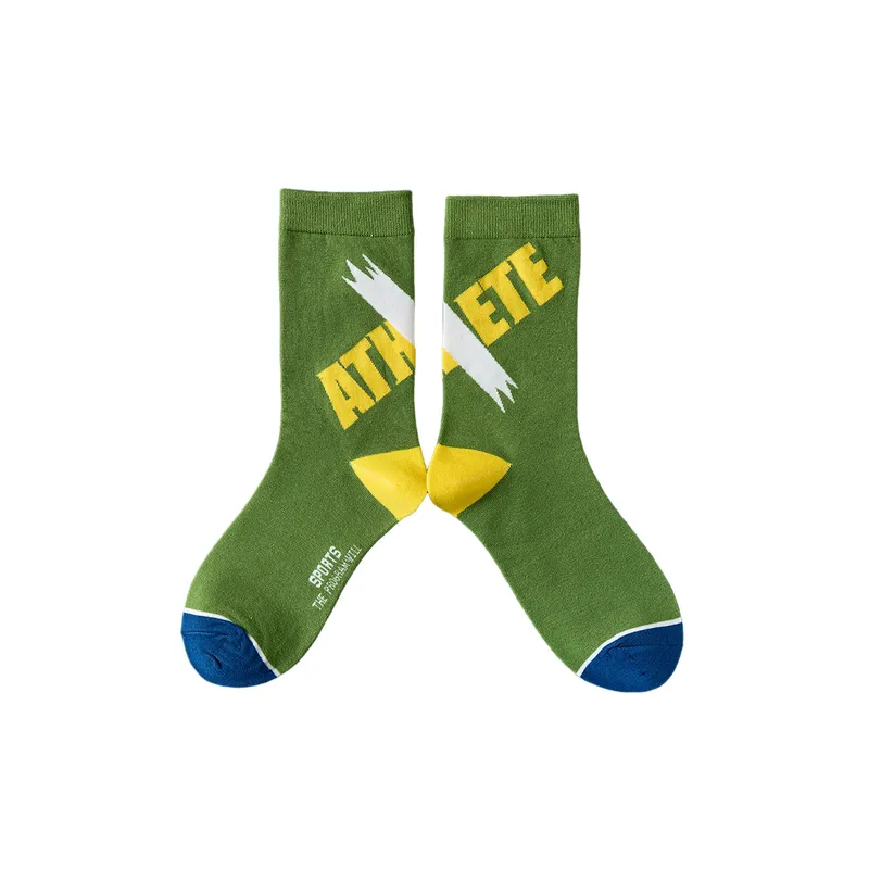 Casual Sporty Cotton Mid Calf Sock-5