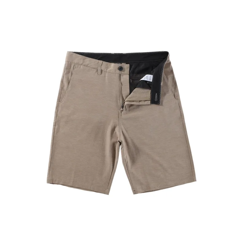 Casual Business Blended Synthetic Fabrics Casual Shorts-1