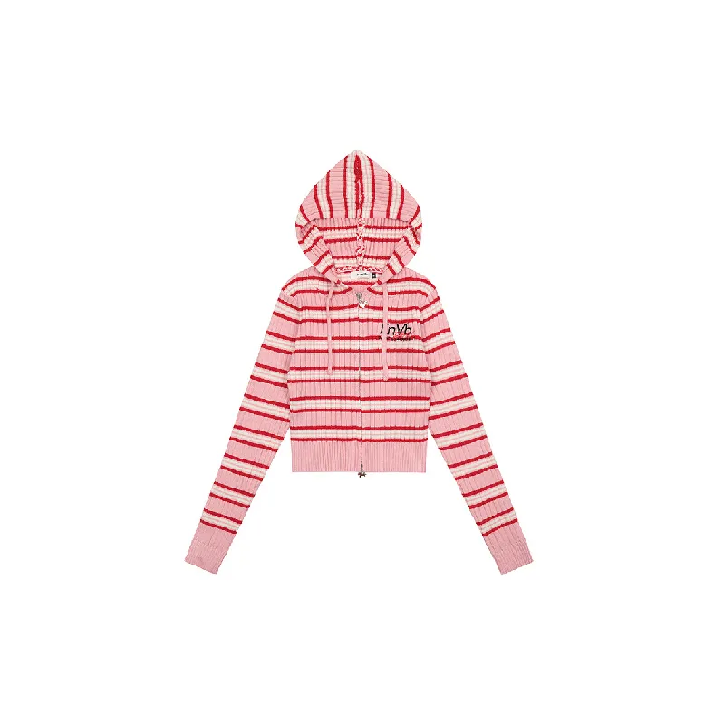 Vintage Striped Embroidered Knitwear-4