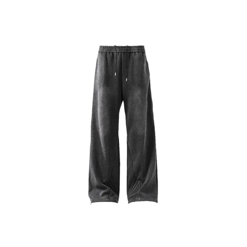 Casual Loose Straight Leg Casual Pants-0