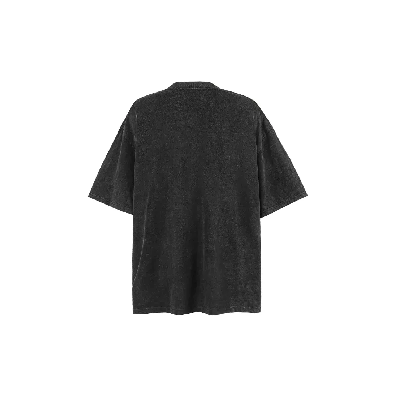 Retro Casual Denim T-Shirt-1